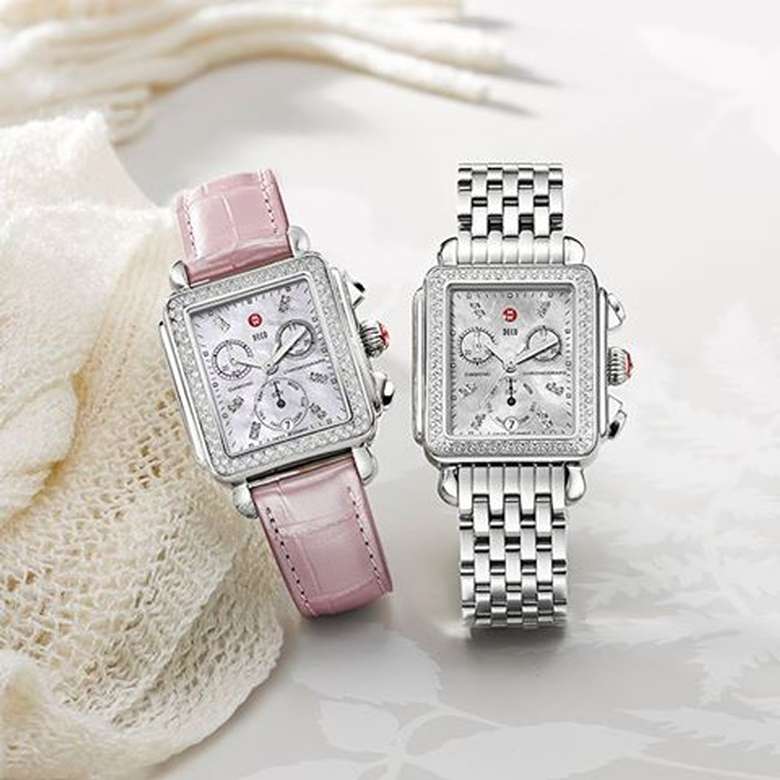 two watches, one for a man and one for a woman