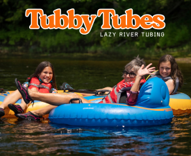 Tubby Tubes River Co. Lake Luzerne NY Logo