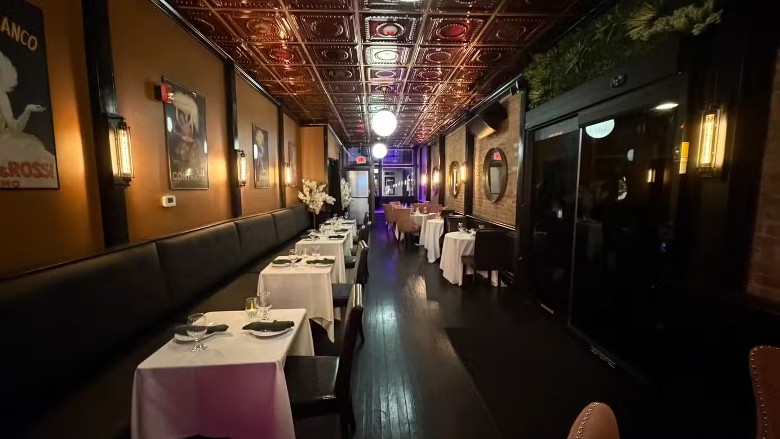an elevate dining room space in a restaurant