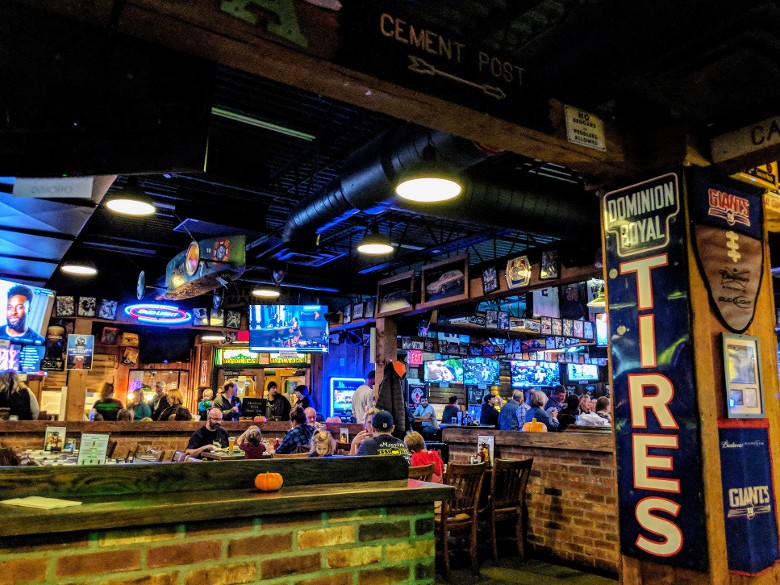 interior of o'toole's