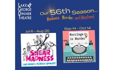 LGDT's 56th season: Shear Madness & Marriage is Murder