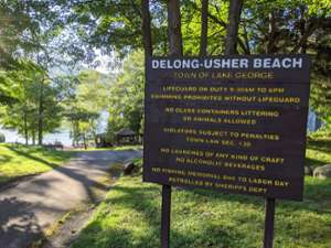 beach sign