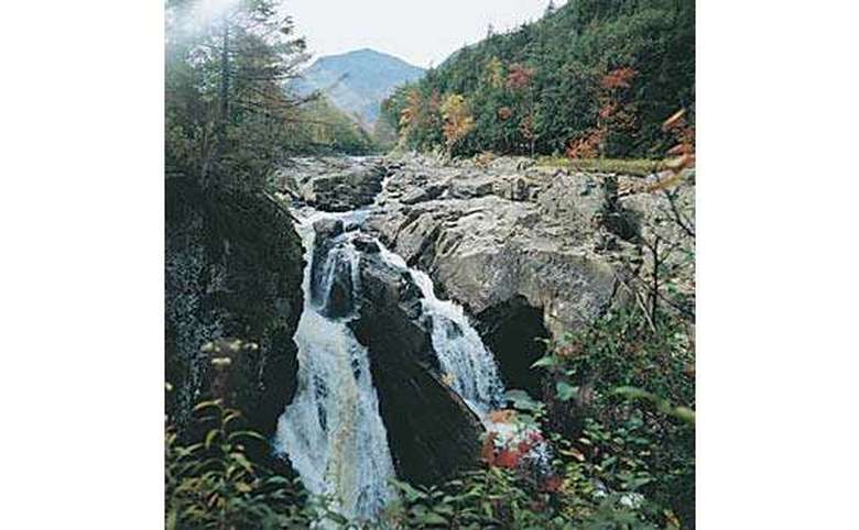 waterfalls in the fall