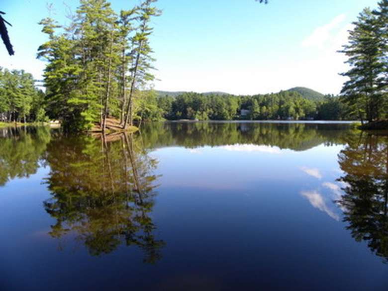 a calm lake