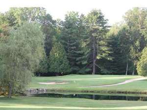 Part of the course at Queensbury Country Club
