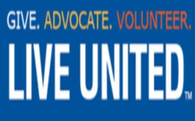 Graphic that says "Give. Advocate. Volunteer. Live United."