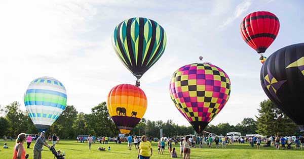 Uitgestorven Voorwaarden advies Hot Air Balloon Rides in Lake George & The Adirondacks
