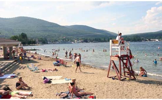 Million Dollar Beach In Lake George, NY!