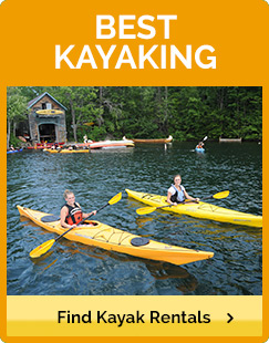 Kayakers on Lake George