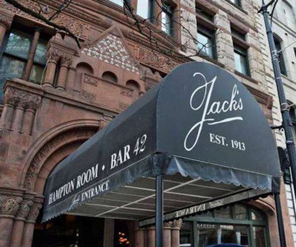 exterior photo of Jack's Oyster House building