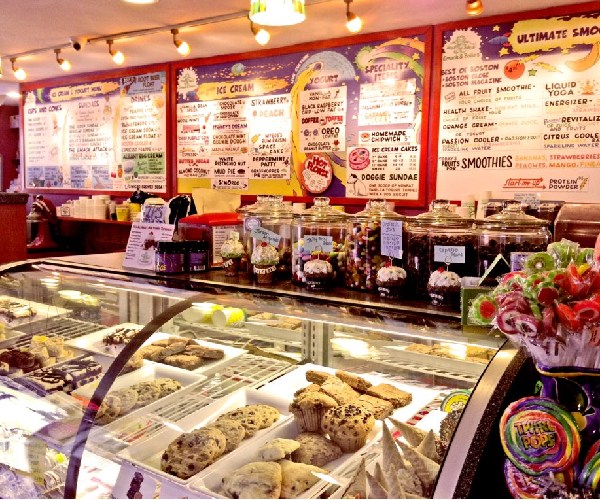 icecream selection at emack & bolios