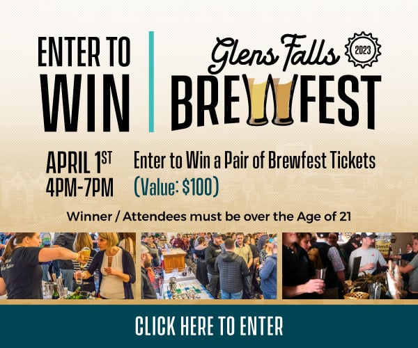 Enter to Win a Pair of Tickets to the 2023 Glens Falls Brewfest on April 1st