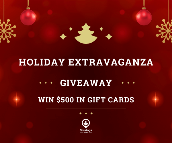 Win the Annual Saratoga.com Holiday Extravaganza Giveaway!