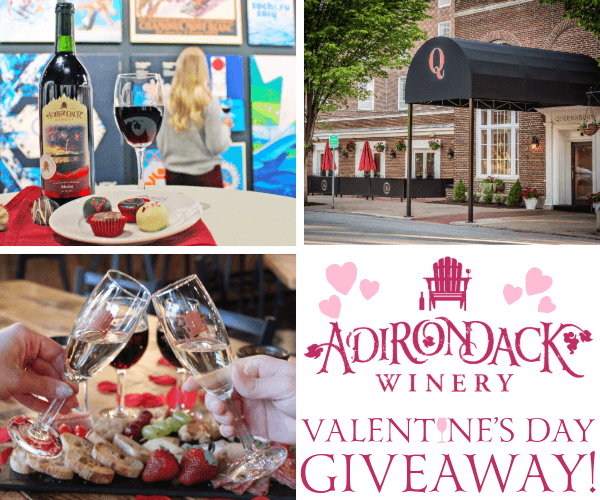 Adirondack Winery Valentine's Day Giveaway Promotional Image