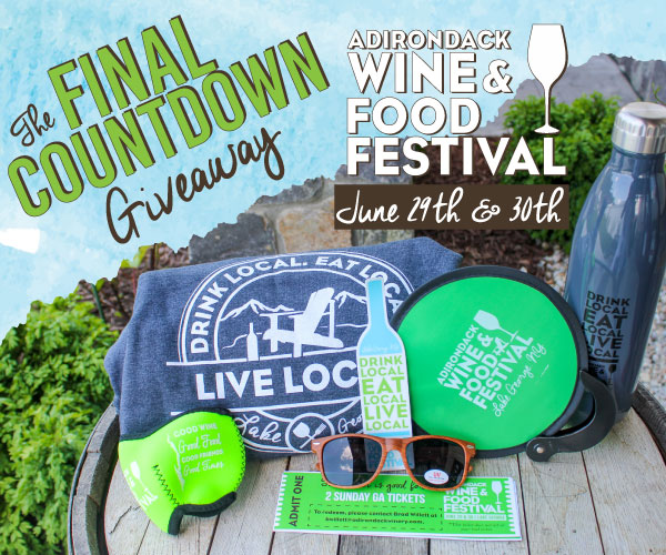 Adirondack Wine & Food Festival, June 29th & 30th - Final Countdown Giveaway image