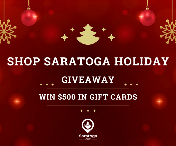 Saratoga.com Shop Saratoga Holiday Giveaway Image