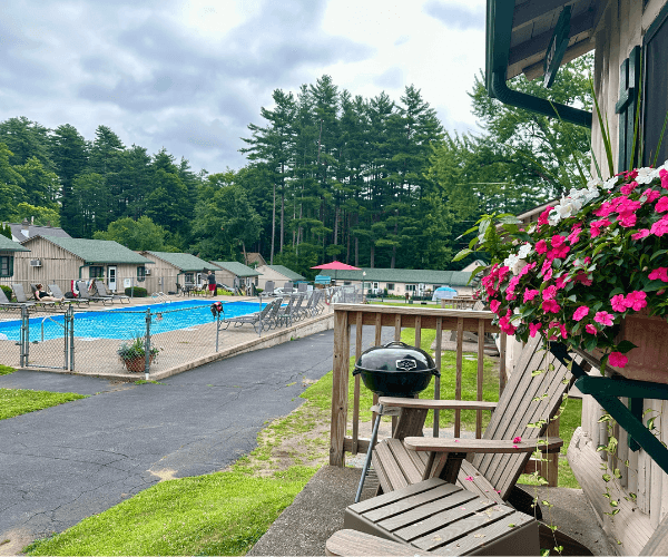 Swimming Pool at McEnaney's Lincoln Log Colony