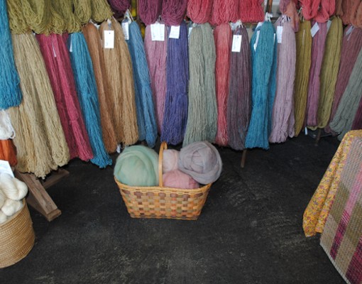 colored yarn