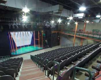audience seating in charles r wood theater