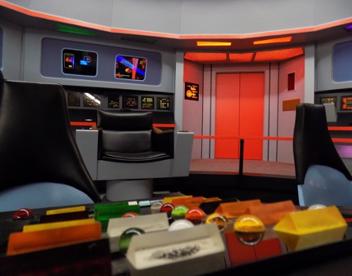 the doors to the control room on the star trek enterprise
