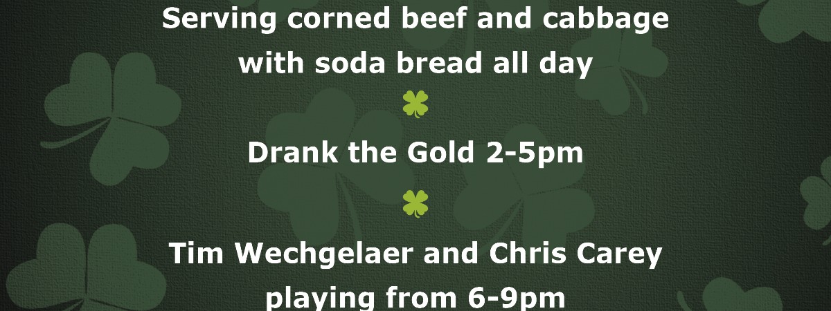 st patrick's day promo