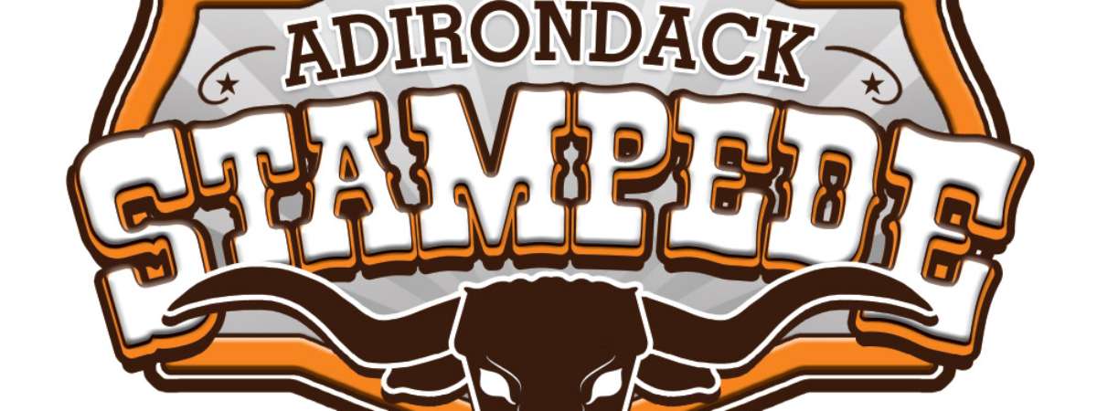 adirondack stampede rodeo logo
