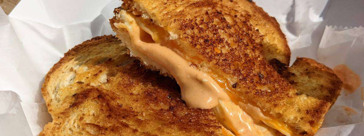 spicy grilled cheese