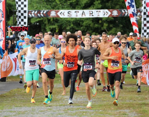 people starting a race