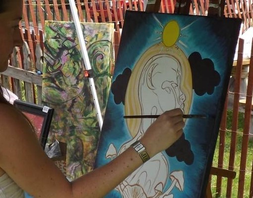 artist painting
