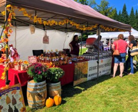 booth at festival