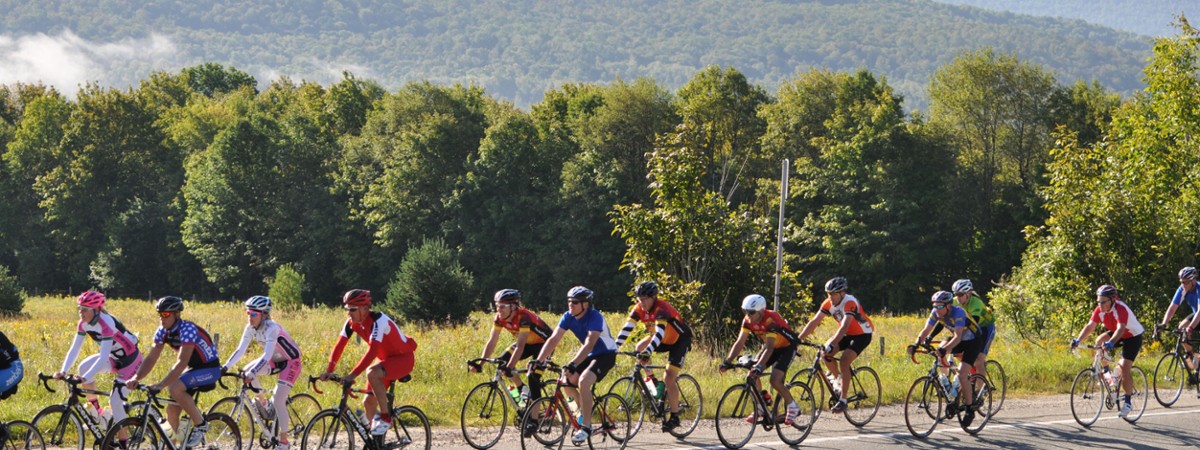 bicycle ride on the road