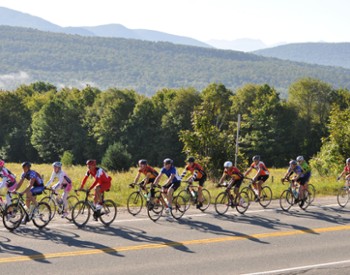 bicycle ride on the road
