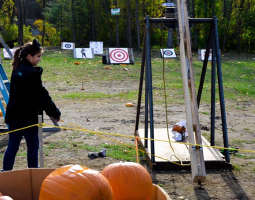 pumpkin catapult