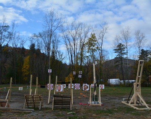 catapults and targets