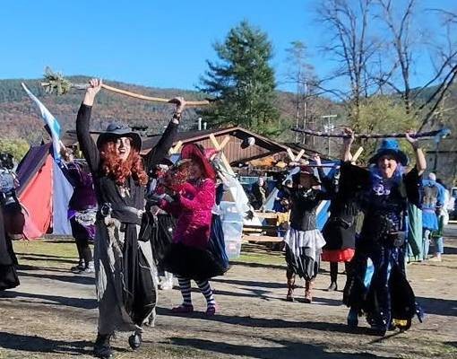 witches dancing