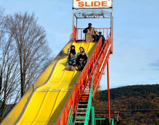 large slide