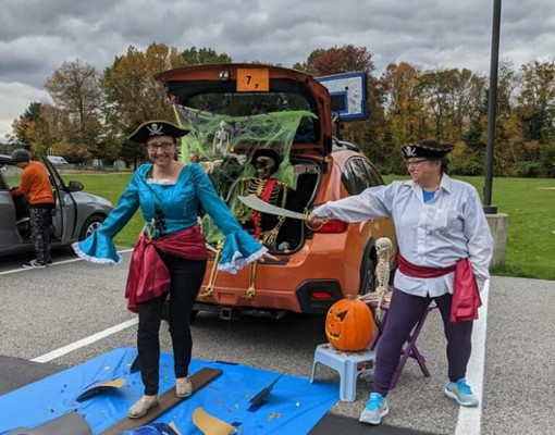 Walk the plank with the aquatics department.