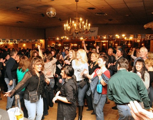 crowd at event