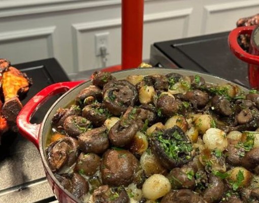 mushroom dish