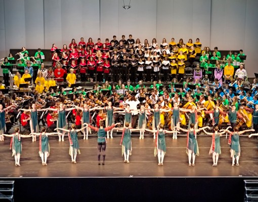 dancers on stage
