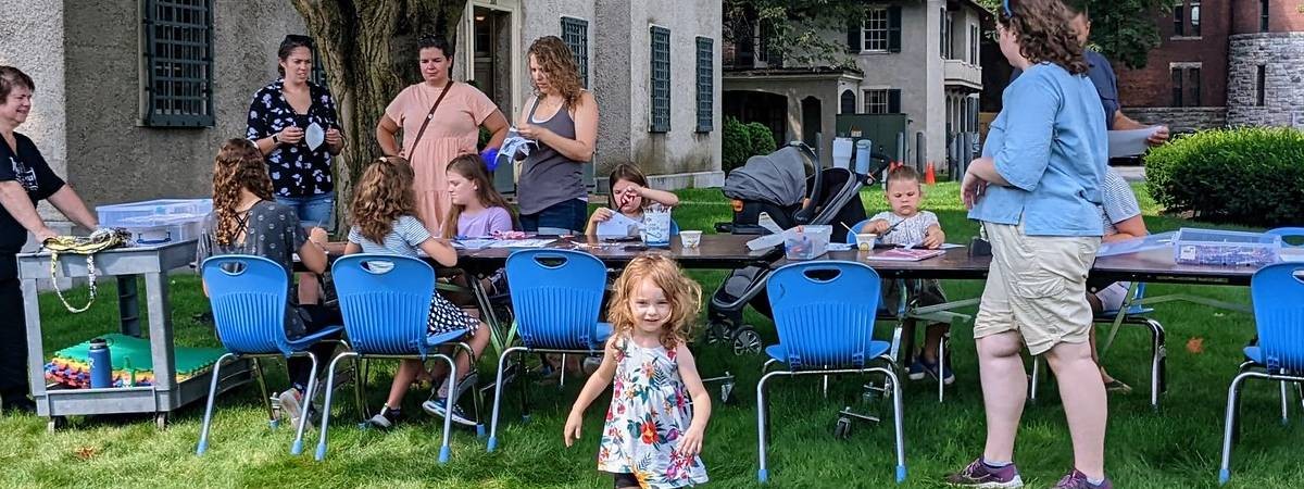 people at community day at the hyde