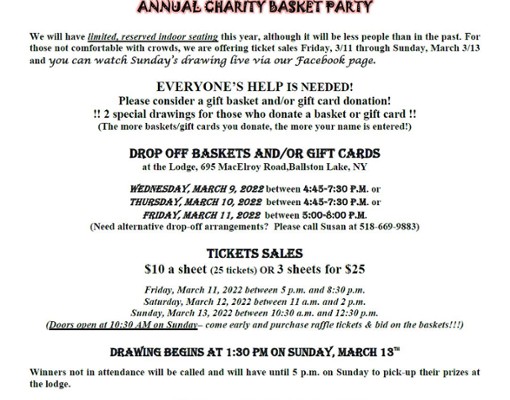 basket party poster