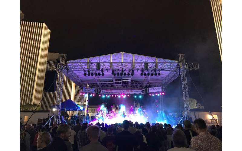 outdoor concert