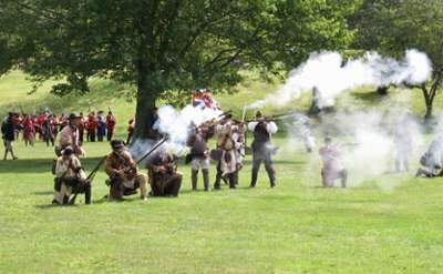 french and indian war reenactment
