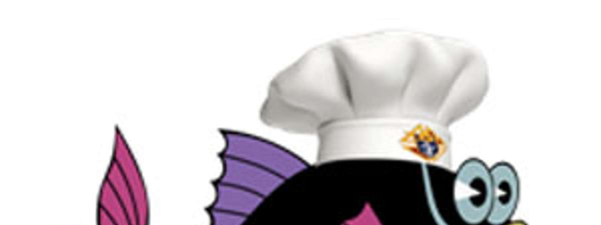 Picture of Fish with Chefs Hat
