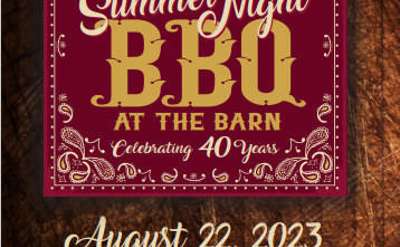 summer bbq event poster