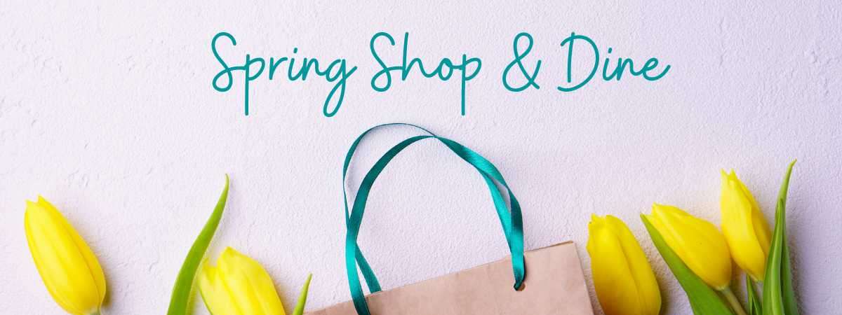 spring shop and dine event image