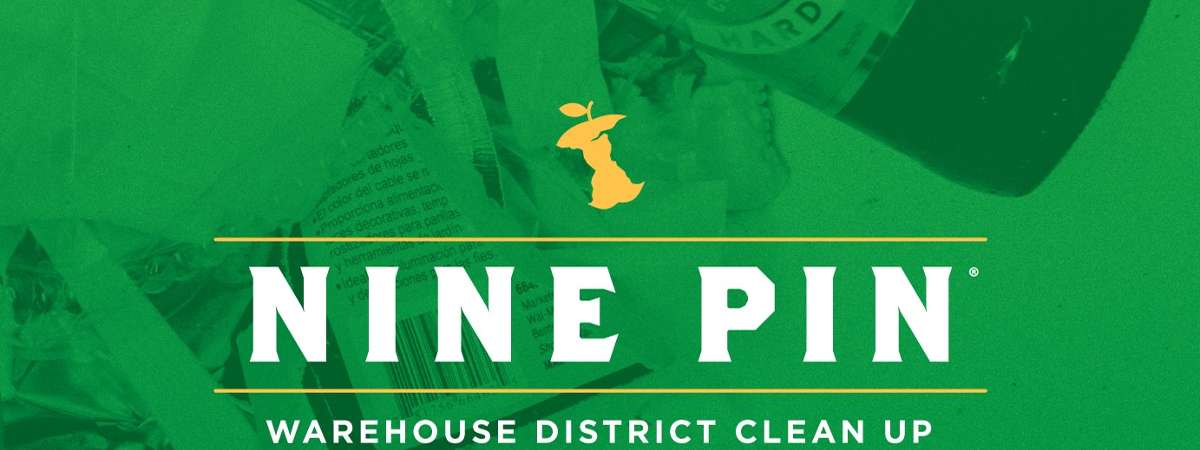 Warehouse District Clean Up Banner
