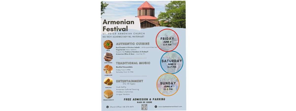 armenian festival poster