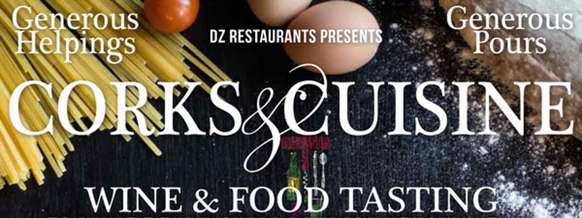 Corks and Cuisines Poster